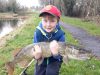Eoin Conway met zijn snoek van 14,5 pond zwaar van het Royal Canal, deze mooie vis levert Eoin de Vangst van de Week op.