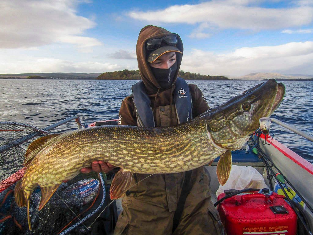 De langste vis van de dag werd gevangen door Niall Finnegan, een prachtige vis van 103 cm.